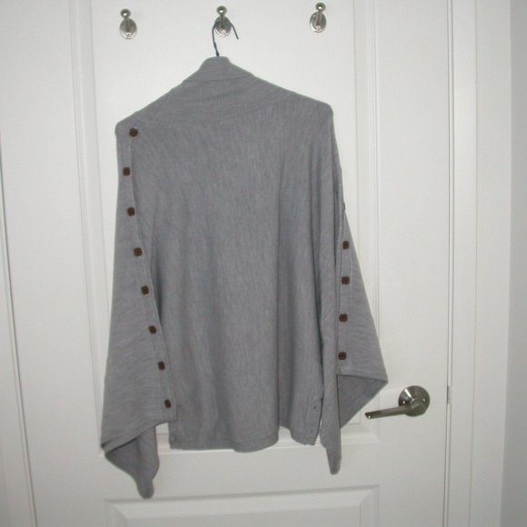 Grey Turtle Neck Sweater - Picture 2 of 9